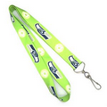 USA made Lanyards - 3/4" Full color sublimation with Jhook